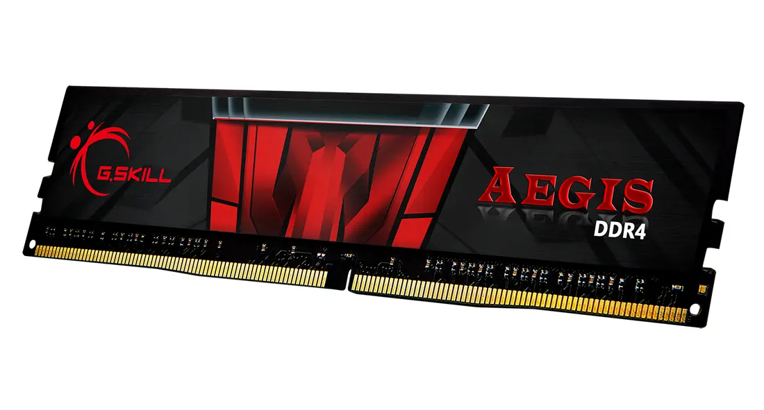 Памет G.SKILL Aegis 16GB(2x8GB) DDR4 2666MHz F4-2666C19D-16GIS - image 3