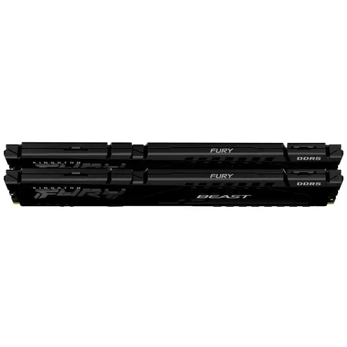 Памет Kingston FURY Beast Black 32GB(2x16GB) DDR5 5600MHz KF556C40BBK2-32 - image 1