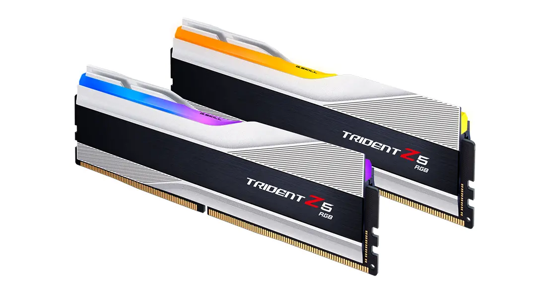 Памет G.SKILL Trident Z5 Silver RGB 32GB(2x16GB) DDR5 6000MHz F5-6000J3636F16GX2-TZ5RS - image 2