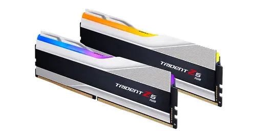 Μνήμη G.SKILL Trident Z5 Silver RGB 32GB(2x16GB) DDR5 6000MHz F5-6000J3636F16GX2-TZ5RS - 3