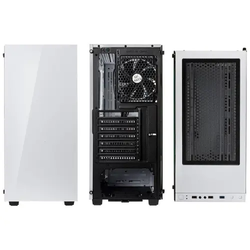 Кутия Kolink Stronghold White TG, Mid-Tower, Бял - image 3