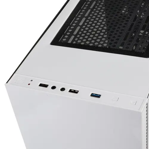 Кутия Kolink Stronghold White TG, Mid-Tower, Бял - image 4