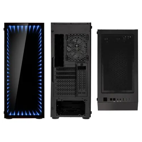 Кутия Kolink Void Rift RGB TG Midi-Tower Black Window ATX - image 3