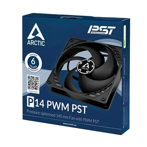 Вентилатор ARCTIC P14 PWM Black - image 5