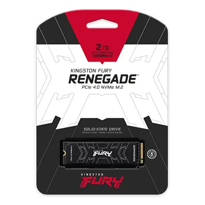 SSD Kingston Fury Renegade M.2-2280 PCIe 4.0 NVMe 2TB