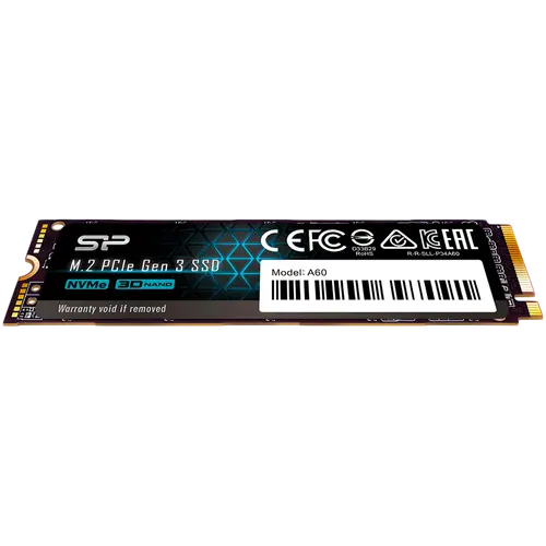 SSD Silicon Power A60 M.2-2280 PCIe Gen 3x4 NVMe 2ТB - 2