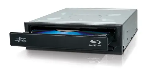 Оптично устройство, Hitachi-LG BH16NS55 Internal Super Multi Blu-Ray Rewriter, SATA, M-Disk&BDXL Support, Bulk, Black - image 2