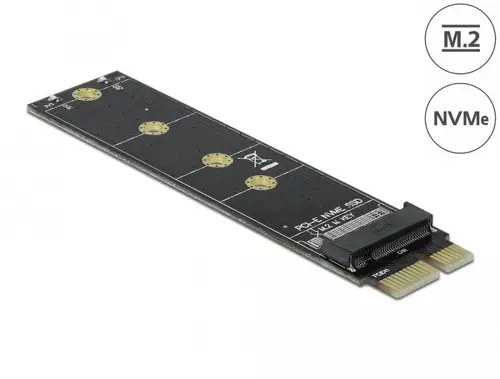 Адаптер Delock 64105, PCI Express x1 към M.2 Key M - image 2