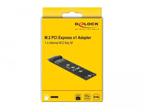 Адаптер Delock 64105, PCI Express x1 към M.2 Key M - image 5