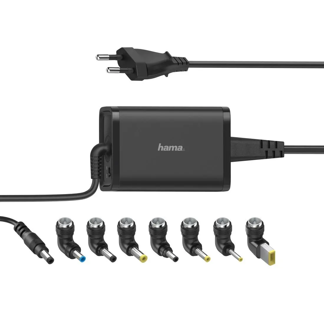 Universal τροφοδοτικό laptop HAMA, Ρεύματος, έξοδος 15/19V, 65W, 200002 - image 1
