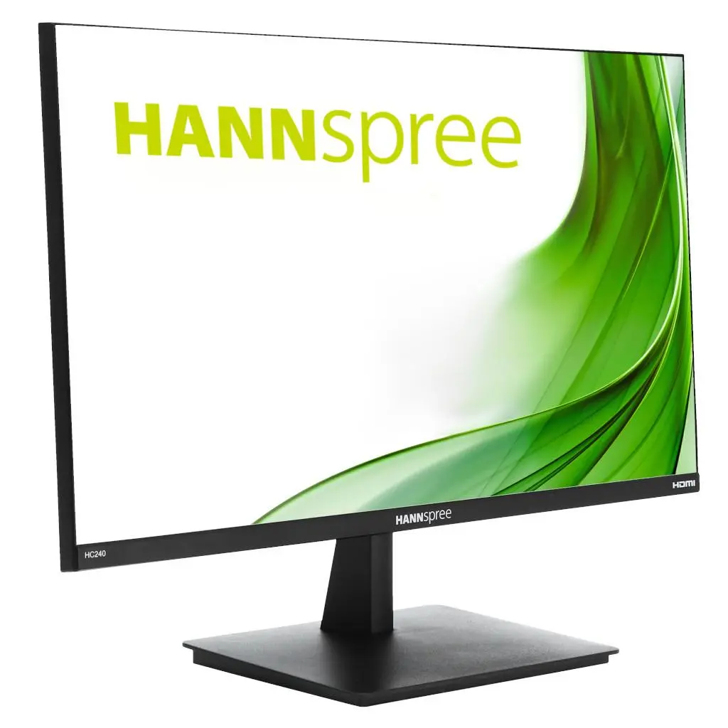 Монитор HANNSPREE HC240PFB, HS-IPS, Wide, 23.8 inch, D-Sub, HDMI, DP, Черен - image 2