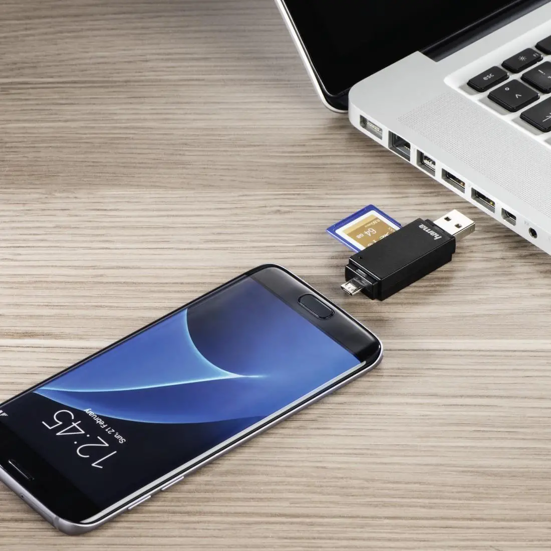 Καρταναγνώστης HAMA 181056, USB 2.0 - image 2