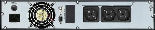 UPS FSP Group Champ Rack 2K, 2000VA, 1800W, LCD, 3 Schuko, USB, RS-232 - image 1