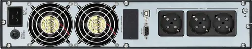 UPS FSP Group Champ Rack 3K, 3000VA, 2700W, LCD, 3 Schuko, USB, RS-232 - image 1