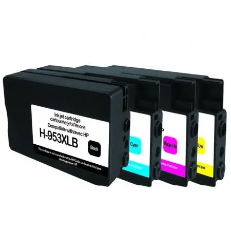Мастилница UPRINT HP 953XL, Комплект, OfficeJet Pro 8210/8710/7720, (Bk+C+Y+M) - image 1
