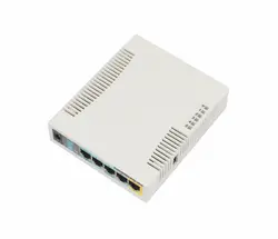 Безжичен Access Point MikroTik RB951Ui-2HnD, 2.4Ghz AP, 5x10/100 Ethernet, USB, 600MHz CPU, 128MB RAM