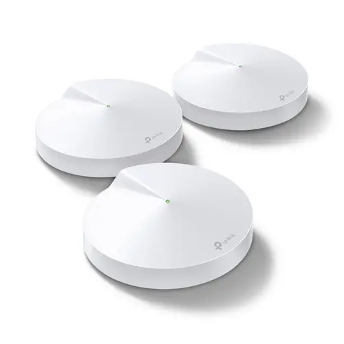 Ασύρματο router TP-Link Deco M5, AC1300, 2.4/5 GHz, 400 - 867 Mbps, Gigabit, (3-pack) - 1