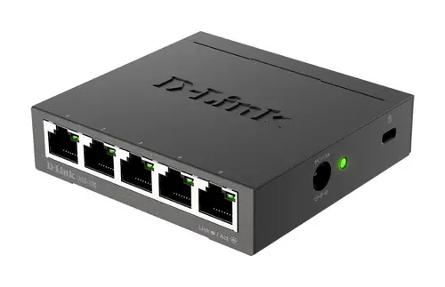 Switch D-Link DGS-105/E, 5 θυρών, 10/100/1000, Gigabit, μεταλλικό περίβλημα - 2