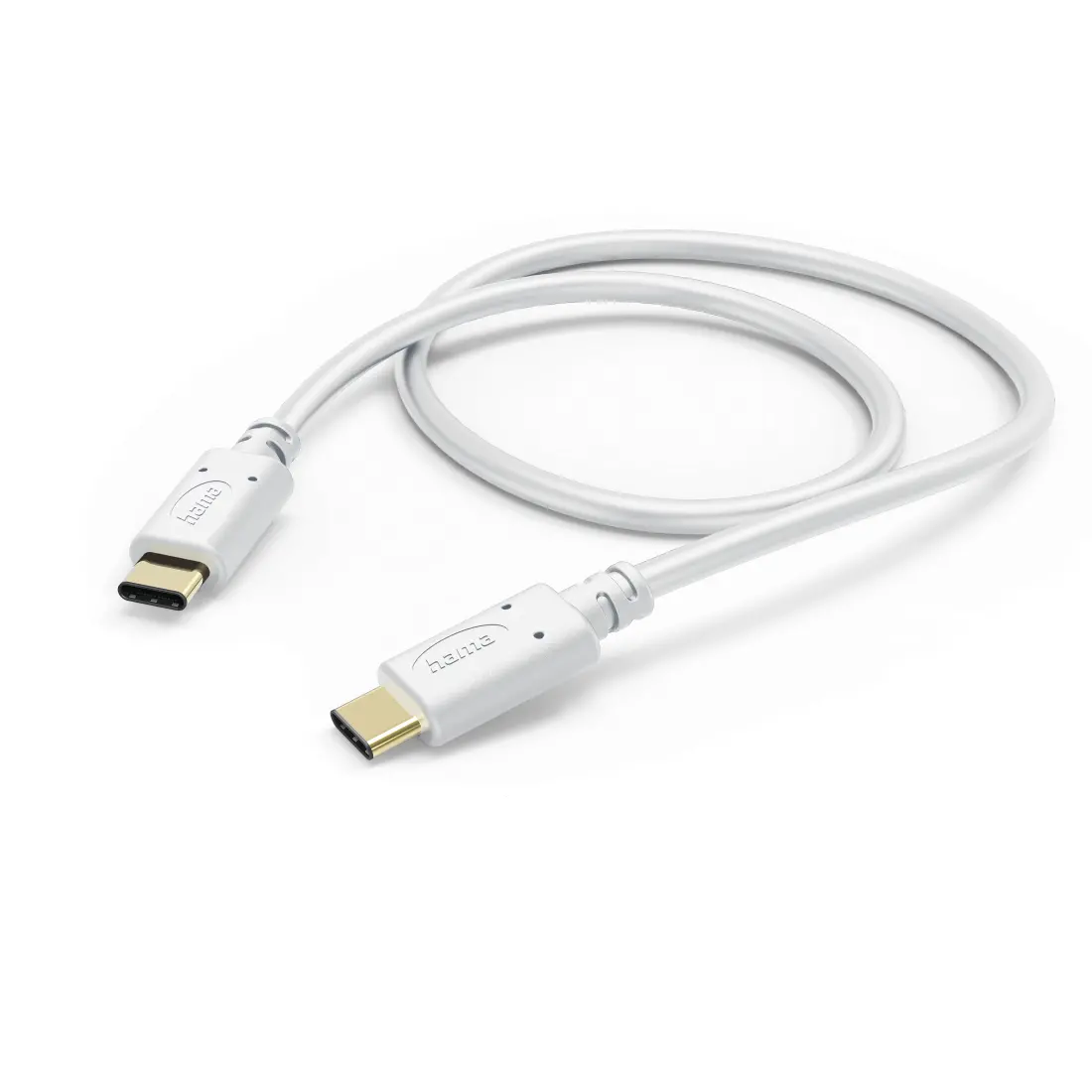 Cablu de încărcare, USB-C - USB-C, 1.5m, conectori placați cu aur
