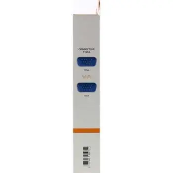 Кабел за монитор HAMA 200707, VGA мъжко - VGA мъжко, 1.50 м, Екраниран, Черен - image 2