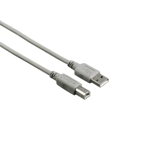 Cablu HAMA 200901 USB-A tată - USB-B tată, 3 m, ambalaj vrac - 1