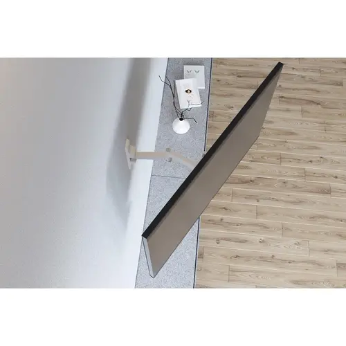 Стенна стойка за TV HAMA, Регулируема, До 19"-46", 25 кг, Бяла - image 4