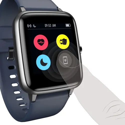 Смарт часовник Hama Fit Watch 4900, 1.3", Пулс, Пeдометър, Калории, Водоустойчив, Черен - image 2