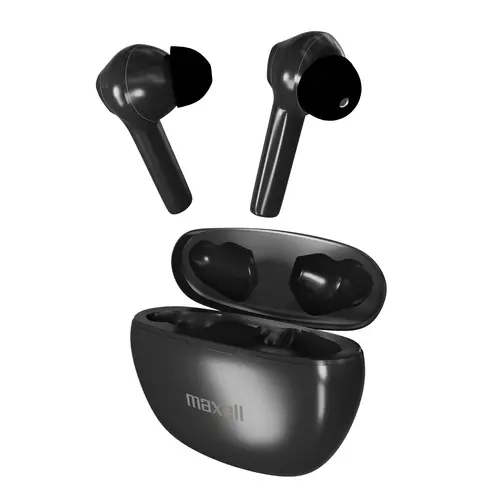 Căști Bluetooth MAXELL Dynamic, Carcasă de încărcare, True Wireless, Negre - 1