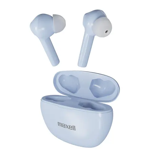 Ακουστικά Bluetooth με θήκη docking MAXELL Dynamic, True Wireless, Μπλε - 1