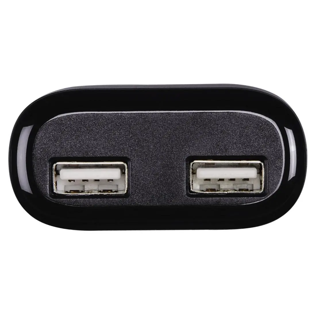 Зарядно 220V HAMA Auto-Detect 5 V/4.8 A, 2x USB, черен - image 2