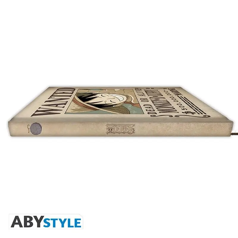 Тефтер ABYSTYLE ONE PIECE Notebook Wanted Luffy - image 2