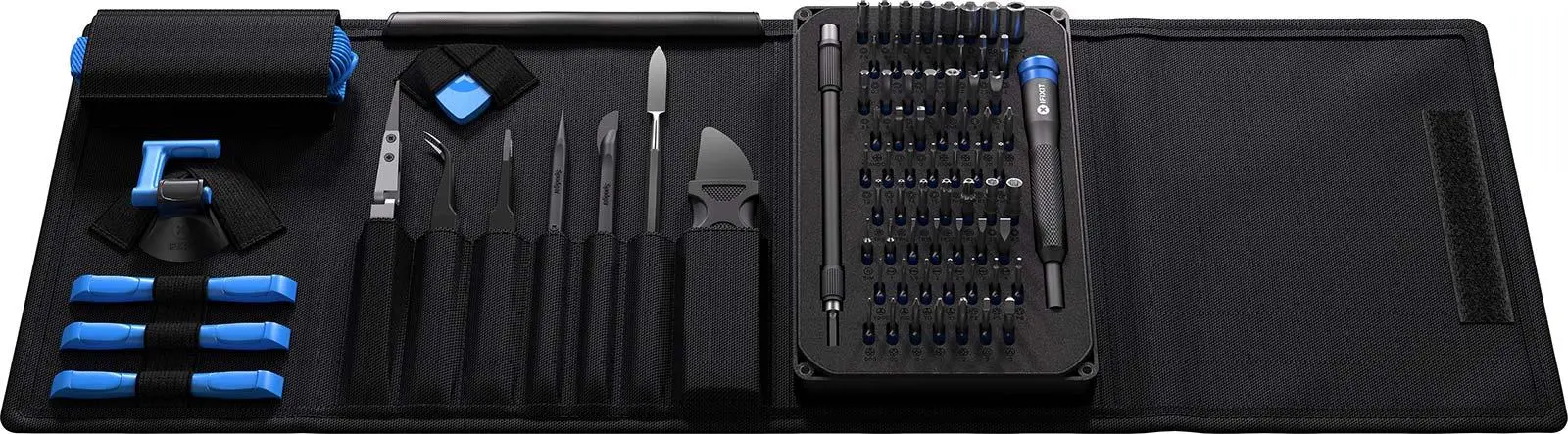 Комплект професионални инструменти iFixit Pro Tech Toolkit - 64 Precision Bits + Антистатичен пад - image 4