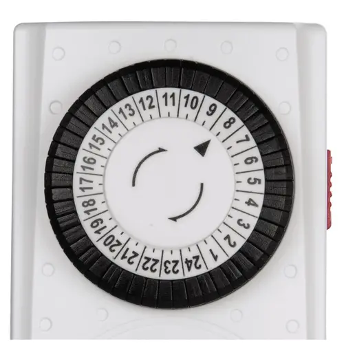 Temporizator mecanic zilnic HAMA Mini, Alb - 3