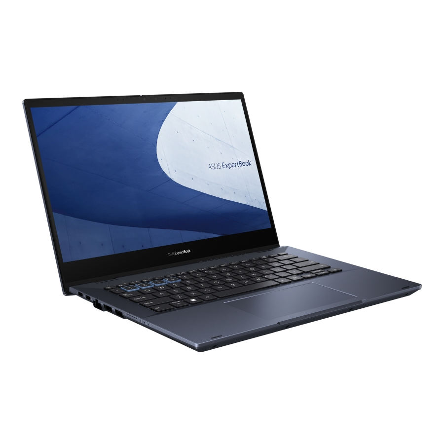 Лаптоп, Asus ExpertBook B5 Flip B5402FEA-KA0189, Intel Core i5-1155G7 2.5 GHz (8M Cache, up to 4.5 GHz, 4 cores), 14"FHD (1920 x 1080)Touch 16:10, 16GB DDR4, PCIe 3.0x4  512GB SSD, Intel UHD Graphics, HDMI, 2xThunderbolt, RJ45, No OS, Illim.Kbd., Star Black - image 2