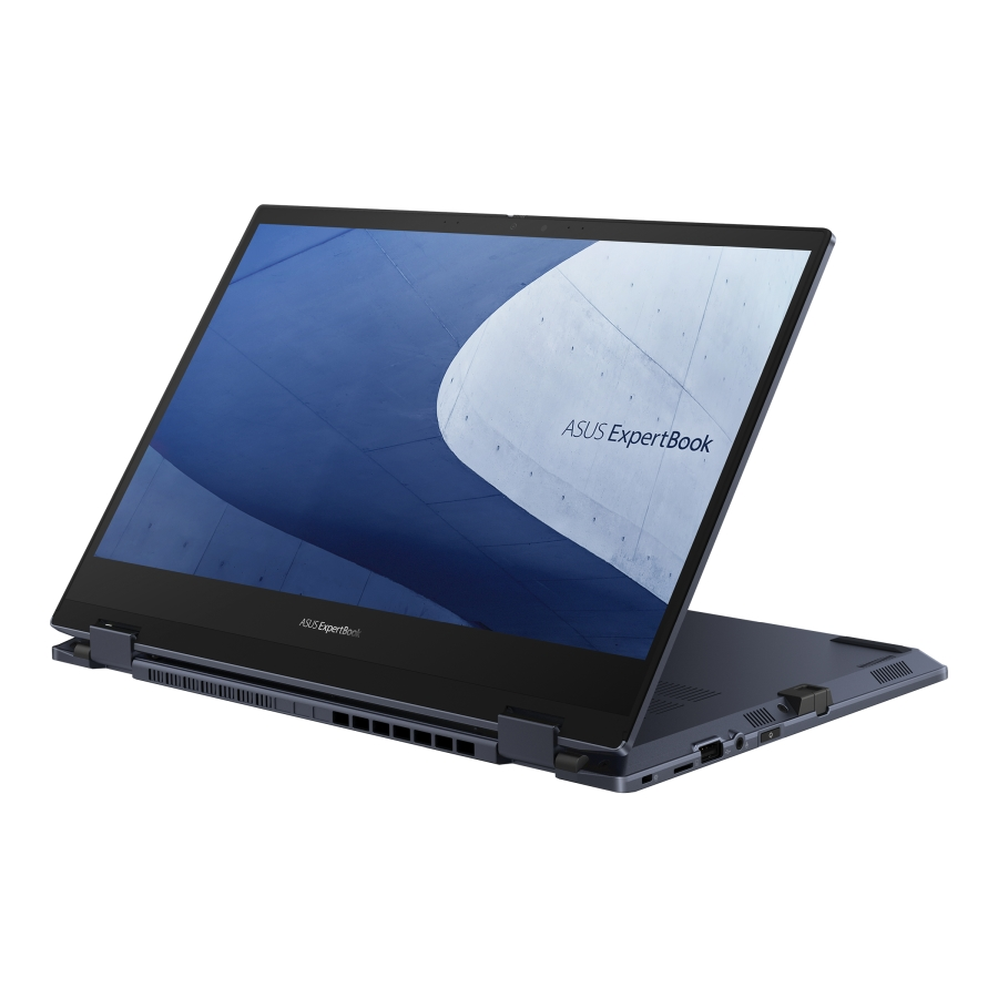 Лаптоп, Asus ExpertBook B5 Flip B5402FEA-KA0189, Intel Core i5-1155G7 2.5 GHz (8M Cache, up to 4.5 GHz, 4 cores), 14"FHD (1920 x 1080)Touch 16:10, 16GB DDR4, PCIe 3.0x4  512GB SSD, Intel UHD Graphics, HDMI, 2xThunderbolt, RJ45, No OS, Illim.Kbd., Star Black - image 3