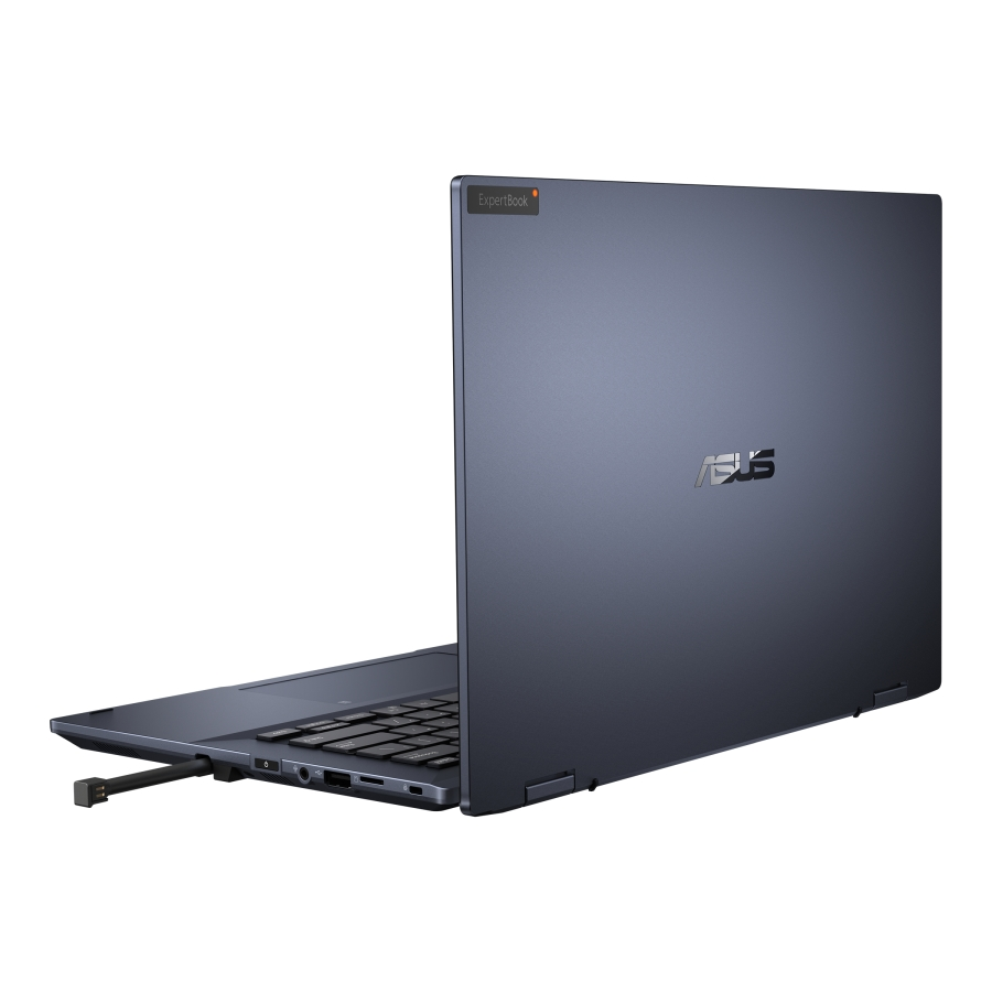 Лаптоп, Asus ExpertBook B5 Flip B5402FEA-KA0189, Intel Core i5-1155G7 2.5 GHz (8M Cache, up to 4.5 GHz, 4 cores), 14"FHD (1920 x 1080)Touch 16:10, 16GB DDR4, PCIe 3.0x4  512GB SSD, Intel UHD Graphics, HDMI, 2xThunderbolt, RJ45, No OS, Illim.Kbd., Star Black - image 4