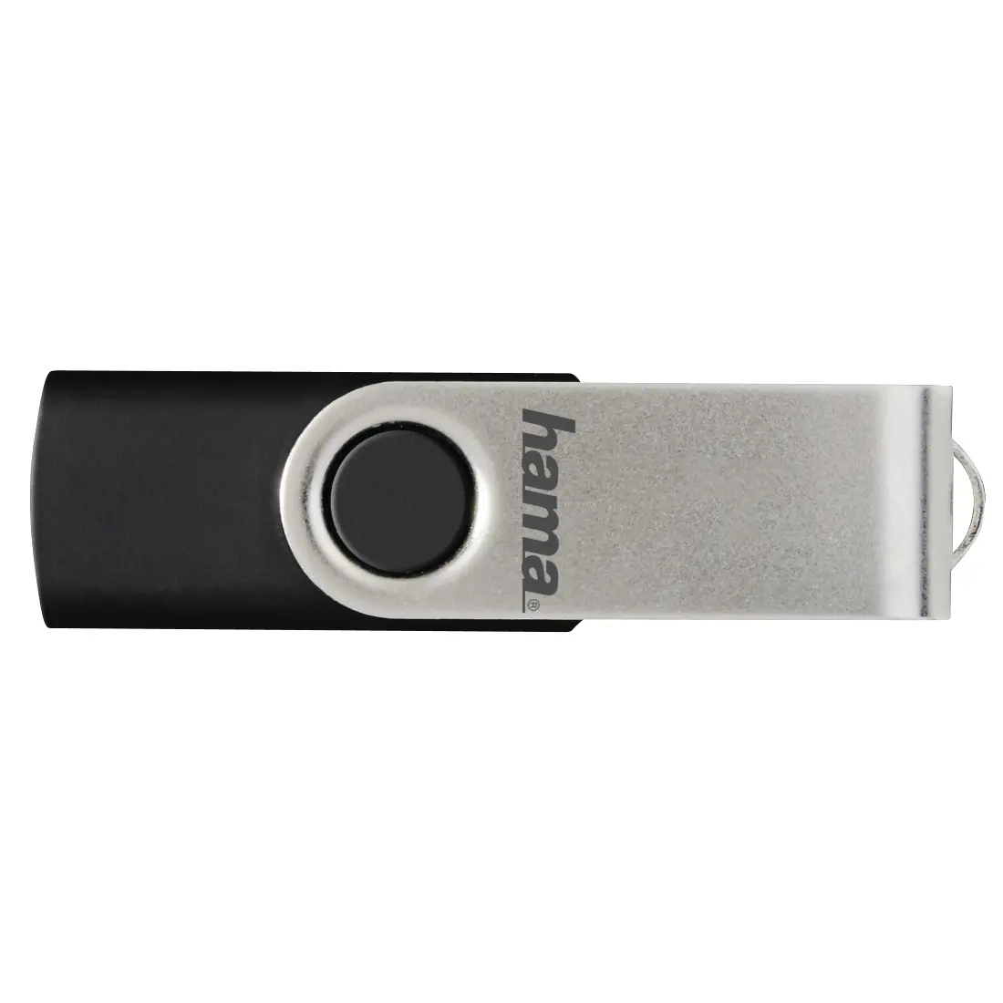 Στικάκι USB HAMA Rotate, 128GB,10 MB/s, Μαύρο - image 1
