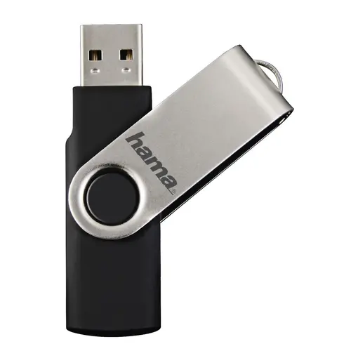 USB памет HAMA Rotate, 128GB,10 MB/s, Черен - image 3