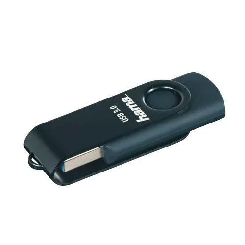 USB памет HAMA Rotate, 256GB,USB 3.0  90 MB/s, Петролно синьо - image 1