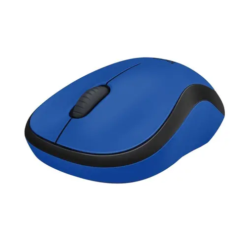 Безжична оптична мишка LOGITECH M220 Silent, Синя, USB - image 1