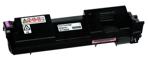 Κασέτα τόνερ Ricoh SPC360HE, 5000 σελίδες, Ματζέντα - 1