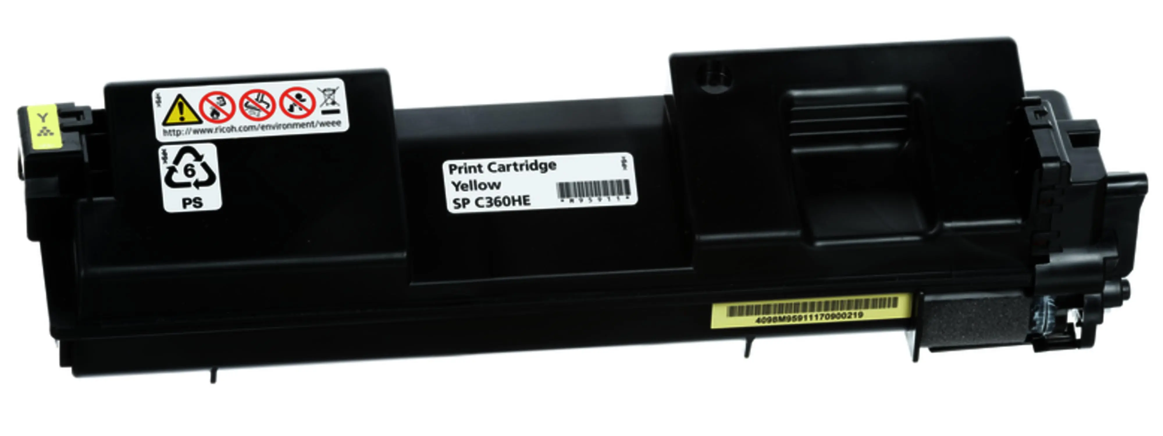 Cartuș toner Ricoh SPC360HE, 5000 pagini, Galben