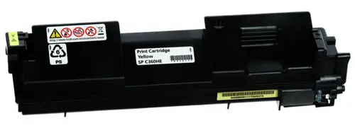 Cartuș toner Ricoh SPC360HE, 5000 pagini, Galben - 1