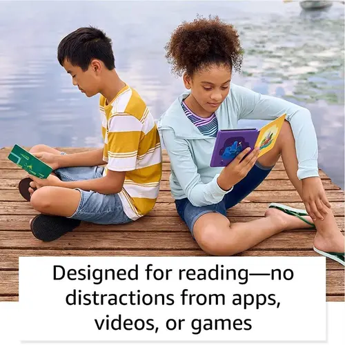 eBook четец Kindle Paperwhite Kids 6.8", 8GB, 2021, 11 генерация, IPX8, Жълт - image 1