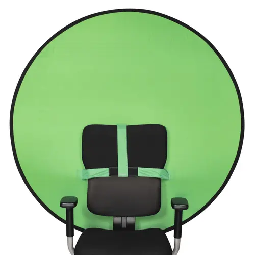 Πτυσσόμενο φόντο Hama Chairy, Ø 130 cm, Πράσινο - 2