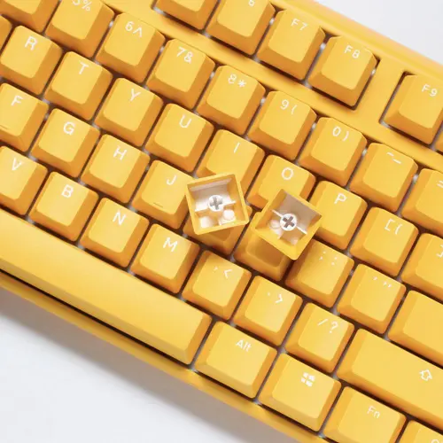 Геймърскa механична клавиатура Ducky One 3 Yellow Full-Size, Cherry MX Blue - image 5