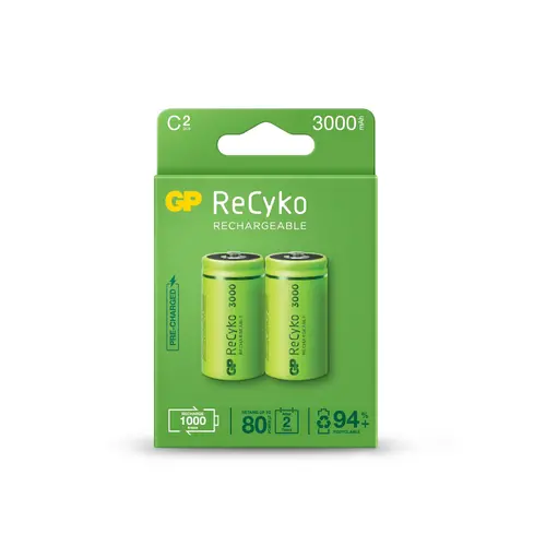 Baterie reîncărcabilă ReCyko, Size C, LR14, 3000mAh, 1.2V - 1