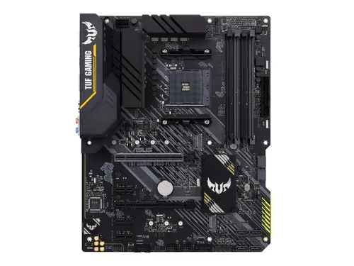 Дънна платка ASUS TUF GAMING B450-PLUS II, socket AM4, ATX, dual M.2, 4x DDR4, Aura Sync RGB, AI Noise-Canceling