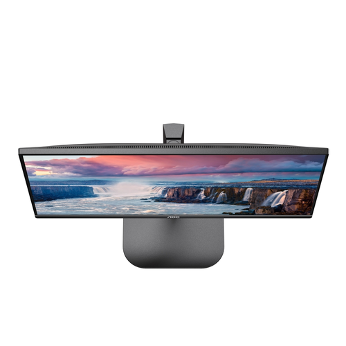 Монитор, AOC 27V5C/BK, 27" IPS WLED, 1920x1080@75Hz, 4ms GtG, 1ms MPRT, 300cd m/2, 1000:1, DCR 20M:1, FreeSync, FlickerFree, Low Blue Light, 3Wx2, Tilt, Height Adjust, Pivot, Swivel, HDMI, DP, USB hub - image 3