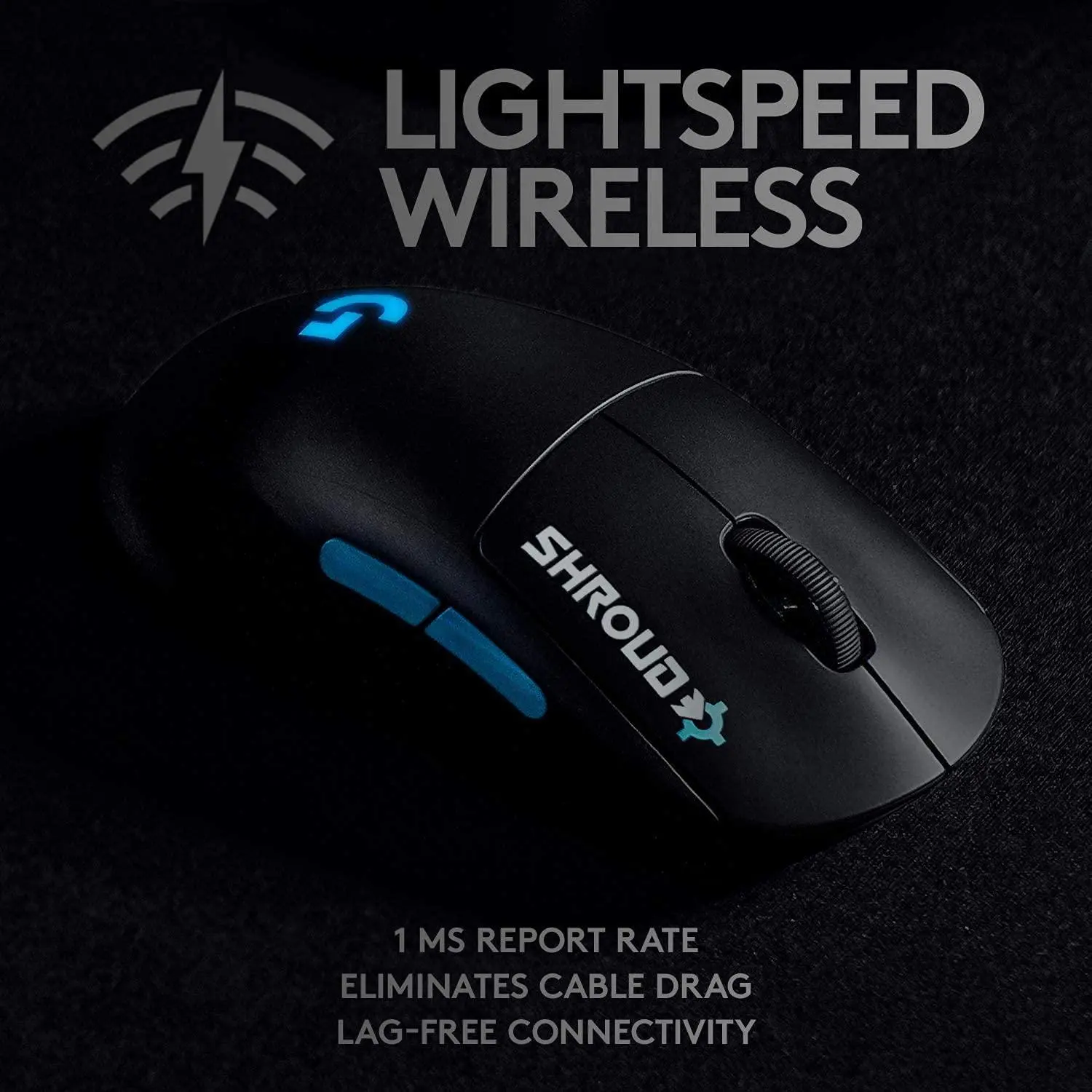 Геймърска мишка Logitech G Pro Shroud Edition, Wireless - image 2